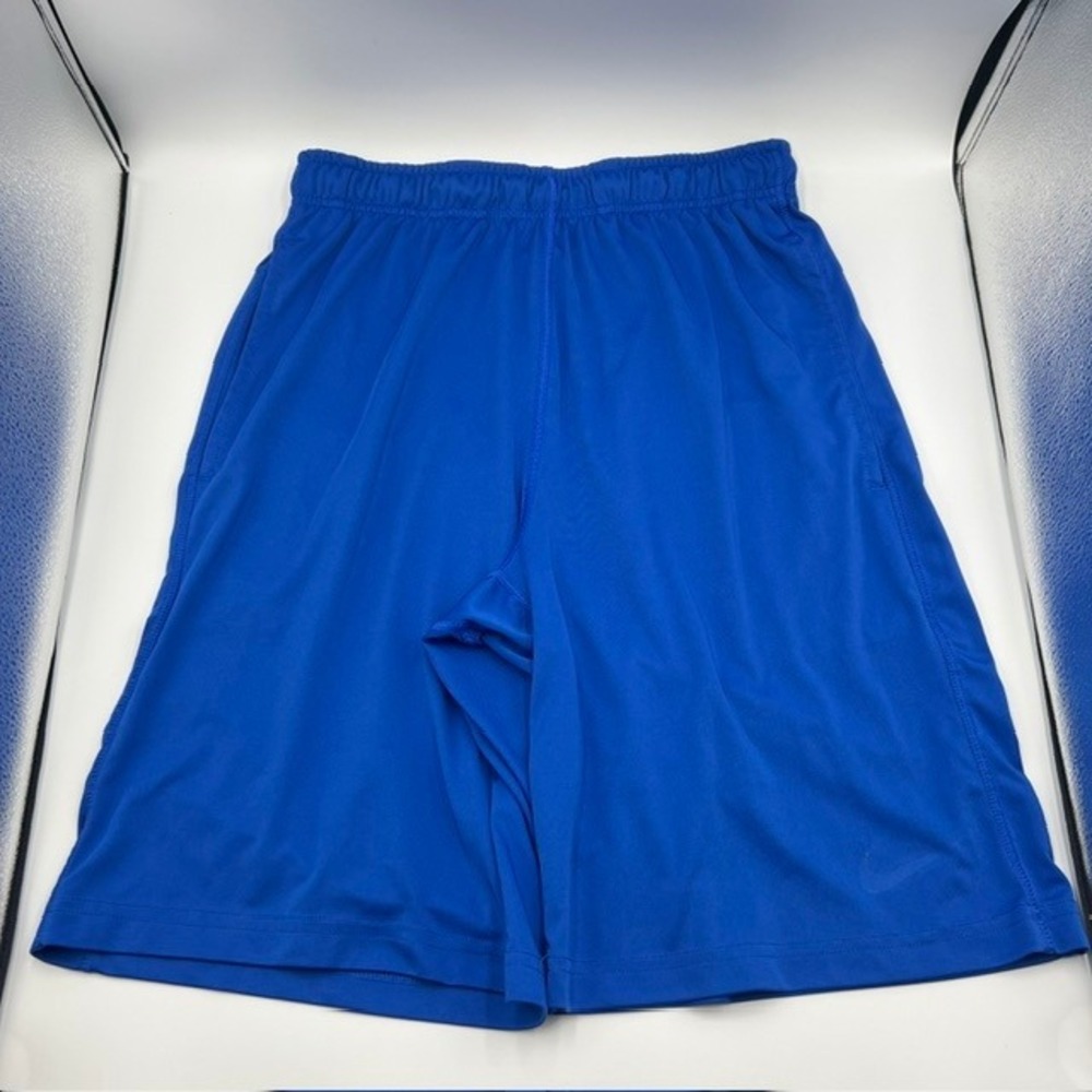 Nike Dri-FIT Men's Blue Basketball Gym‎ Workout Athletic Shorts Size Small